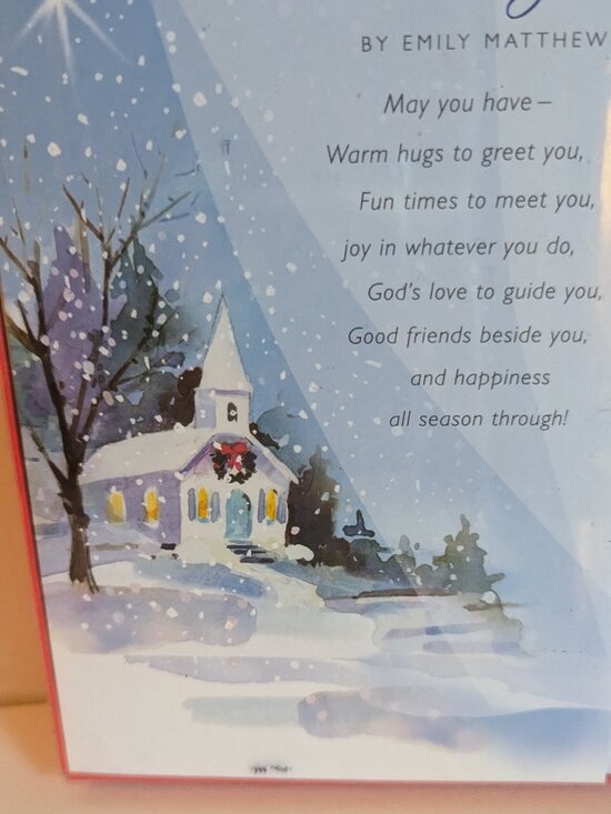 NWT 16 Winter Snow Scene Christmas Cards American Greetings Sealed Box Holiday - Picture 3 of 5